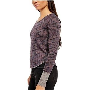 NWT Free People Spaced Out Knit Shirt